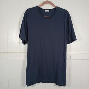 Flint and Tinder Mens Navy Blue 100% Cotton T-Shirt Made in USA 2XL F-T110033